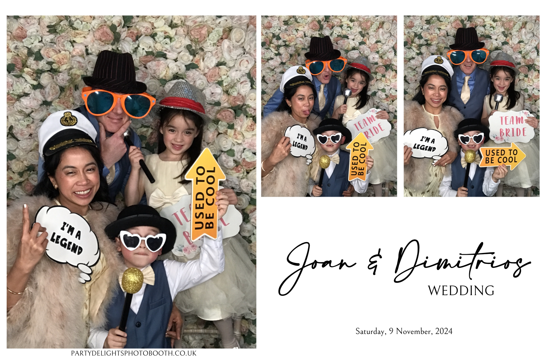 Joan & Dimitrios Weeding | View more photos from the event at gallery.partydelightsphotobooth.co.uk/u/PartyDelightsPhotoBooth/Joan-Dimitrios-Weeding