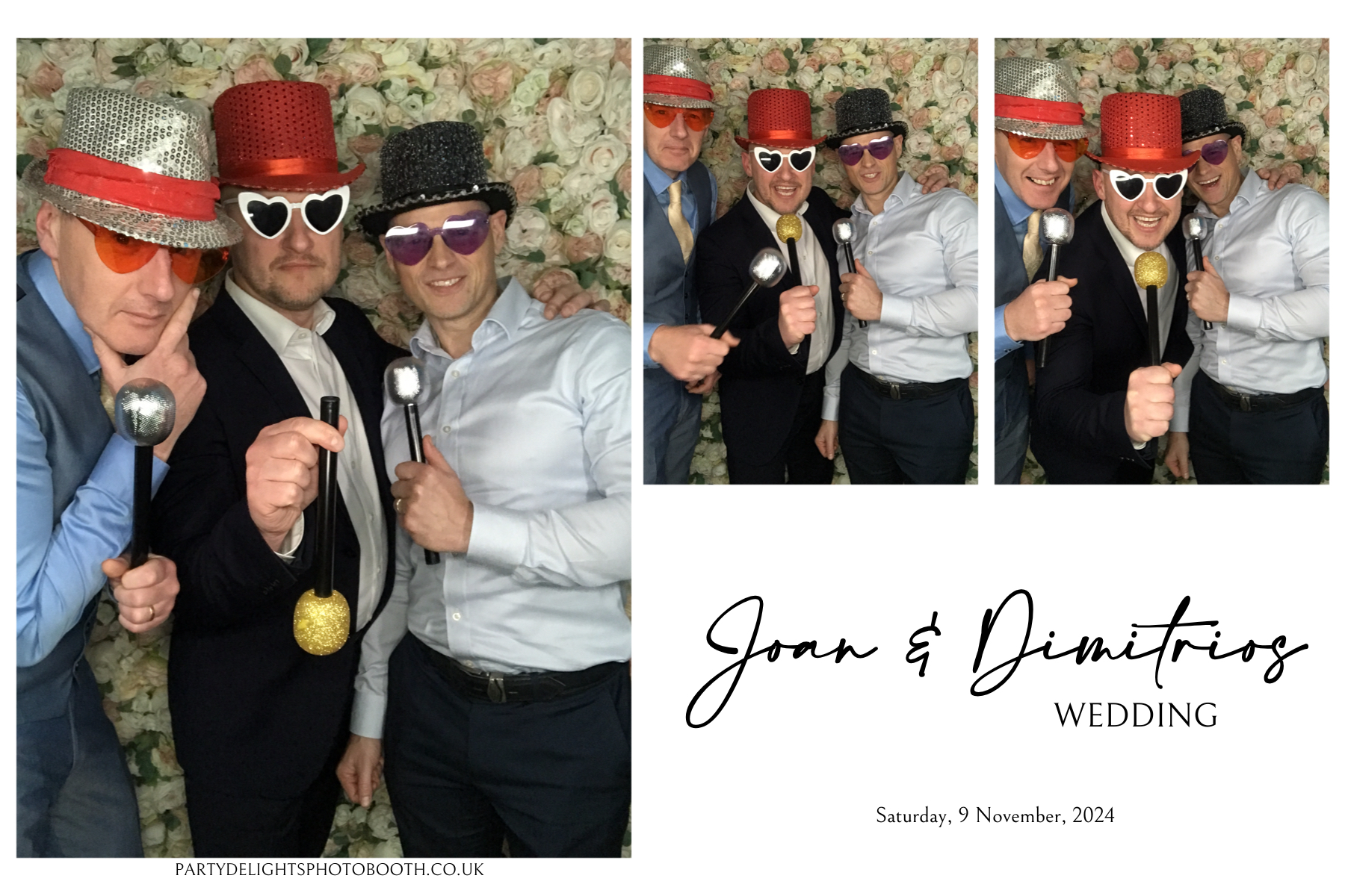 Joan & Dimitrios Weeding | View more photos from the event at gallery.partydelightsphotobooth.co.uk/u/PartyDelightsPhotoBooth/Joan-Dimitrios-Weeding