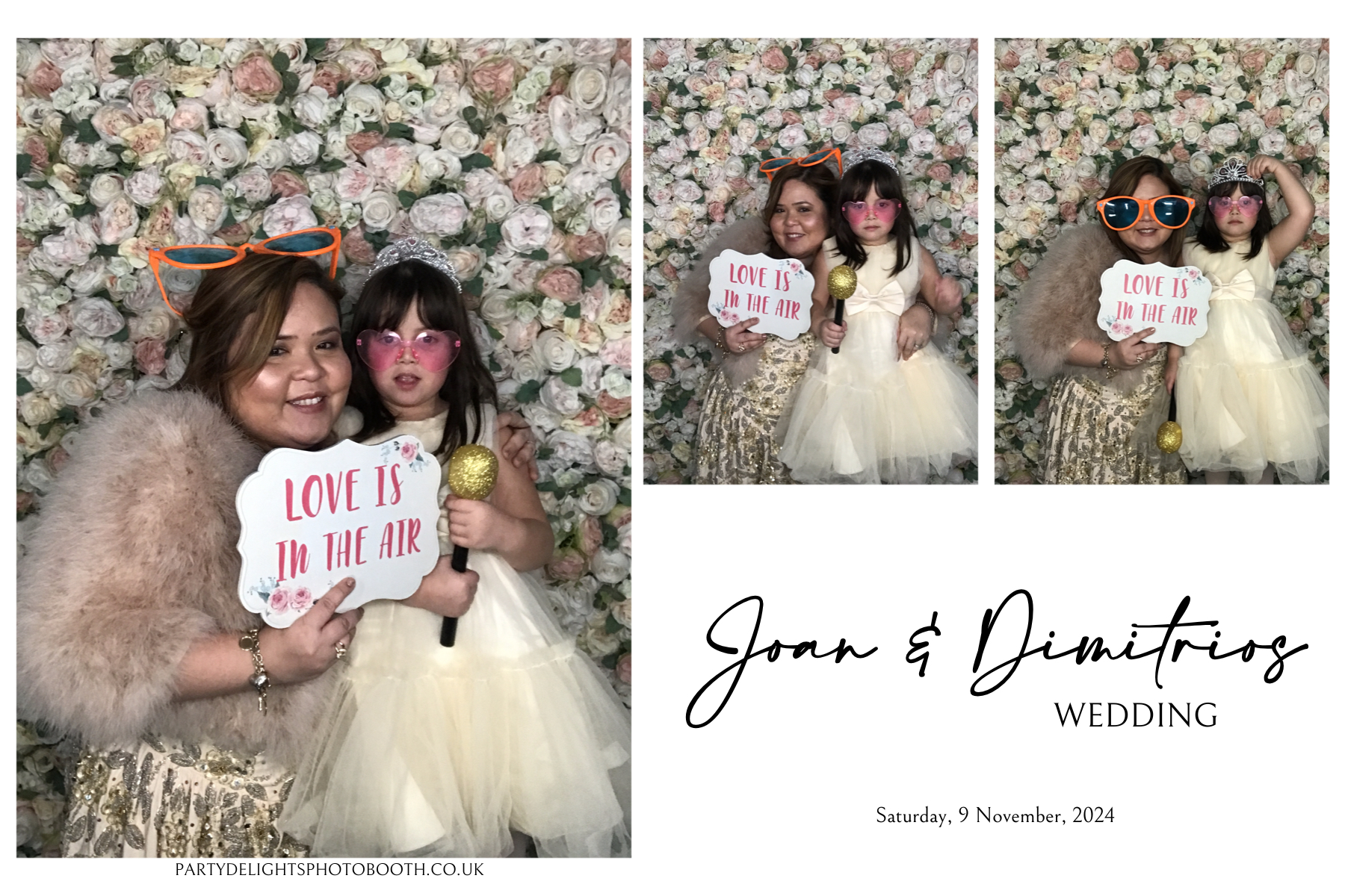 Joan & Dimitrios Weeding | View more photos from the event at gallery.partydelightsphotobooth.co.uk/u/PartyDelightsPhotoBooth/Joan-Dimitrios-Weeding