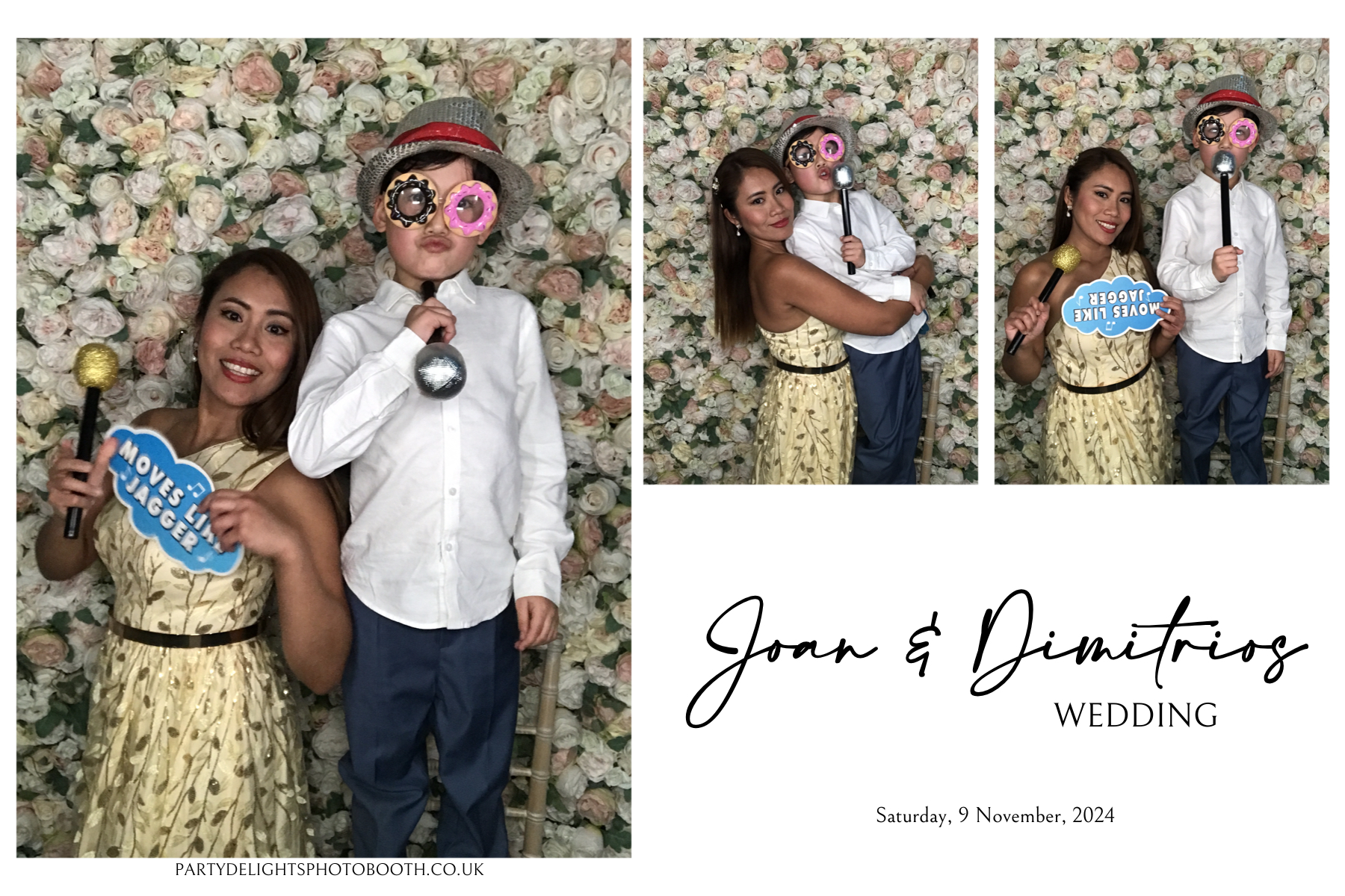 Joan & Dimitrios Weeding | View more photos from the event at gallery.partydelightsphotobooth.co.uk/u/PartyDelightsPhotoBooth/Joan-Dimitrios-Weeding