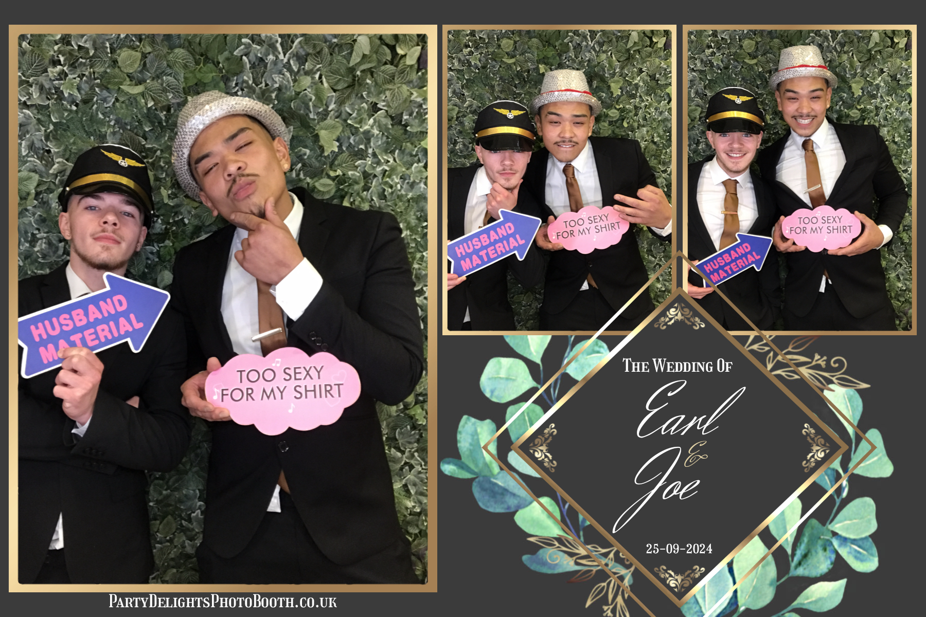 Joe and Earls wedding | View more photos from the event at gallery.partydelightsphotobooth.co.uk/u/PartyDelightsPhotoBooth/Joe-and-Earls-wedding