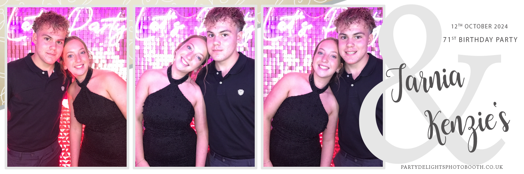Joint 50th and 21st birthday party | View more photos from the event at gallery.partydelightsphotobooth.co.uk/u/PartyDelightsPhotoBooth/Joint-50th-and-21st-birthday-party