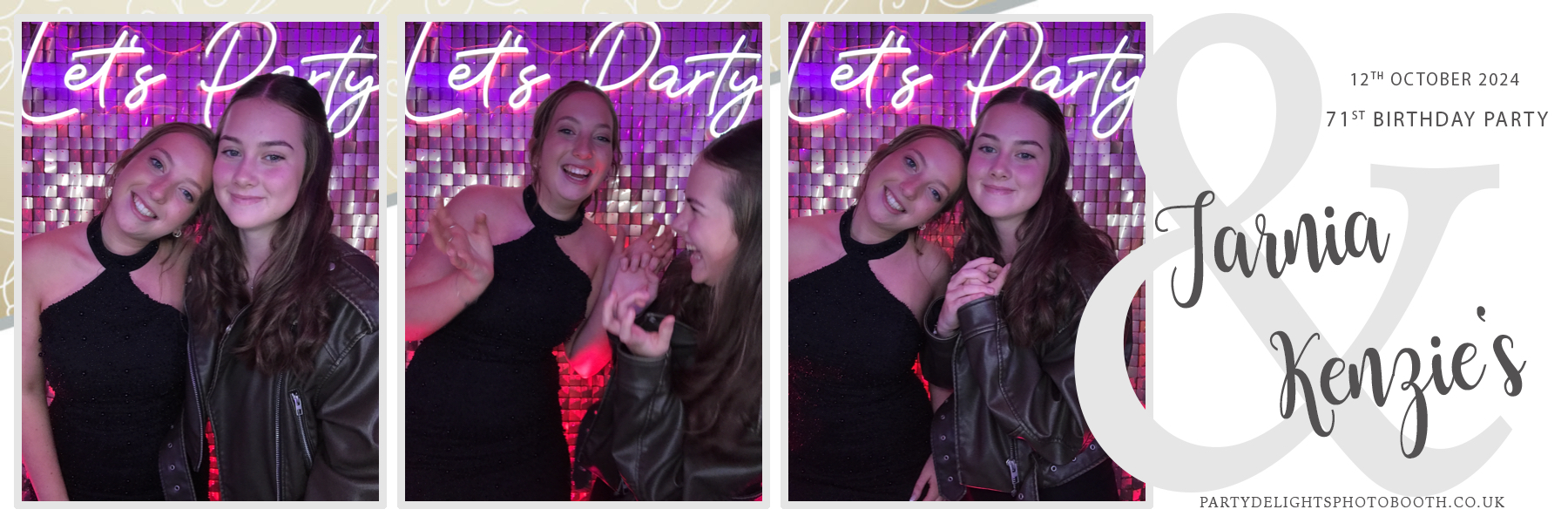 Joint 50th and 21st birthday party | View more photos from the event at gallery.partydelightsphotobooth.co.uk/u/PartyDelightsPhotoBooth/Joint-50th-and-21st-birthday-party