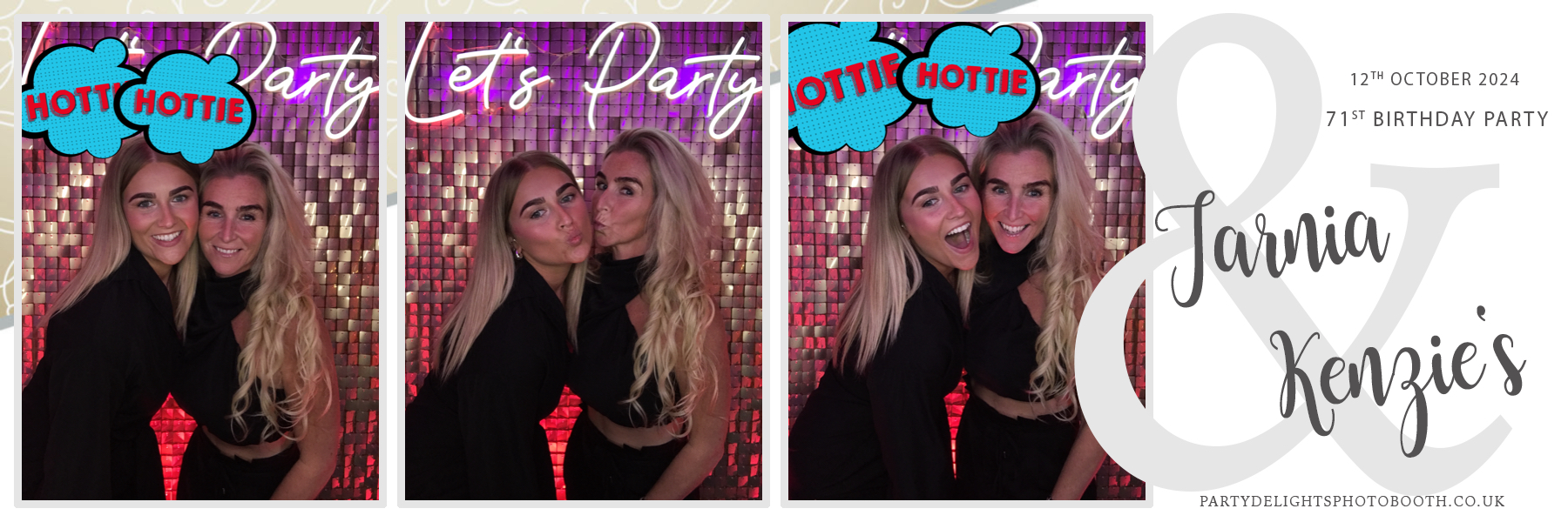 Joint 50th and 21st birthday party | View more photos from the event at gallery.partydelightsphotobooth.co.uk/u/PartyDelightsPhotoBooth/Joint-50th-and-21st-birthday-party