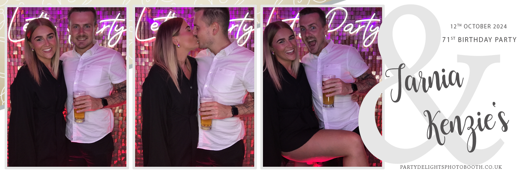 Joint 50th and 21st birthday party | View more photos from the event at gallery.partydelightsphotobooth.co.uk/u/PartyDelightsPhotoBooth/Joint-50th-and-21st-birthday-party