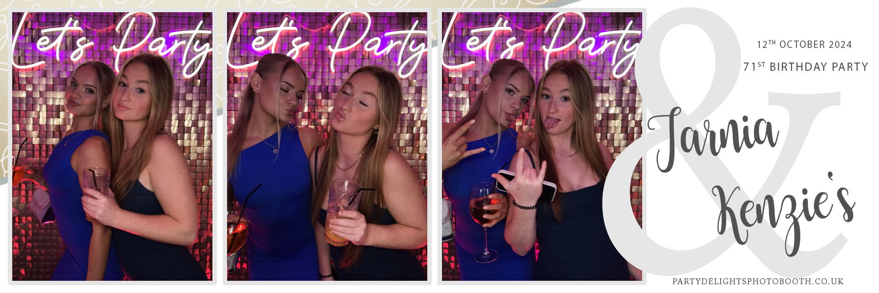 Joint 50th and 21st birthday party | View more photos from the event at gallery.partydelightsphotobooth.co.uk/u/PartyDelightsPhotoBooth/Joint-50th-and-21st-birthday-party