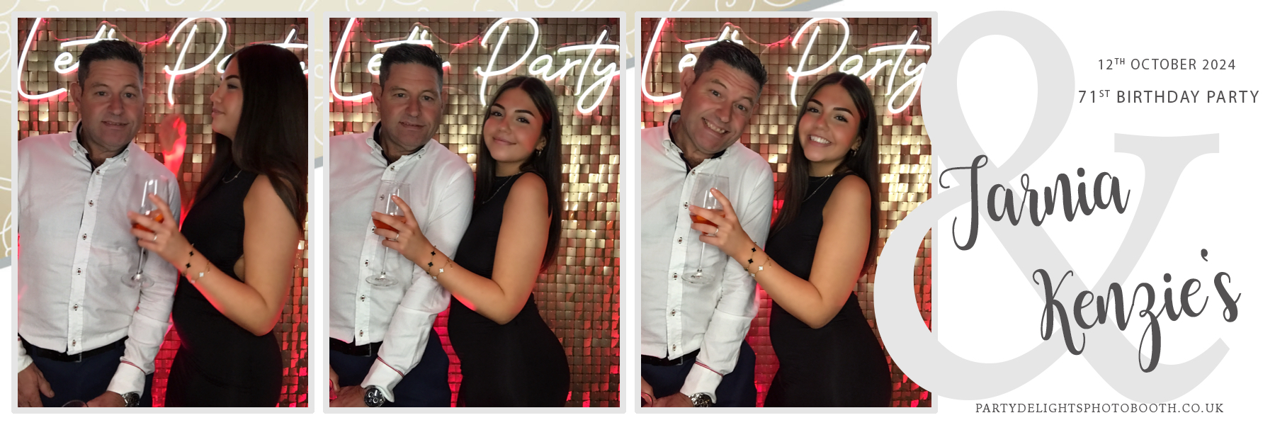 Joint 50th and 21st birthday party | View more photos from the event at gallery.partydelightsphotobooth.co.uk/u/PartyDelightsPhotoBooth/Joint-50th-and-21st-birthday-party