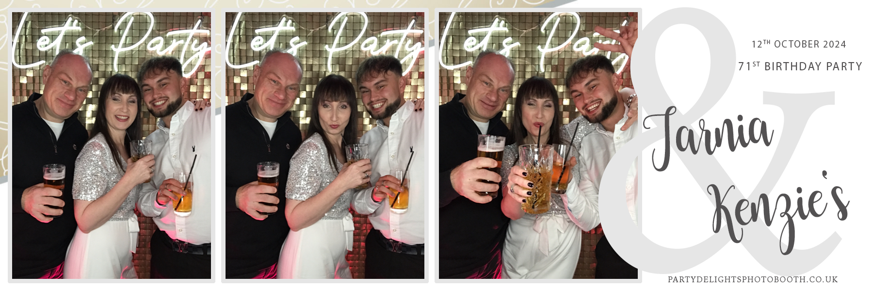 Joint 50th and 21st birthday party | View more photos from the event at gallery.partydelightsphotobooth.co.uk/u/PartyDelightsPhotoBooth/Joint-50th-and-21st-birthday-party