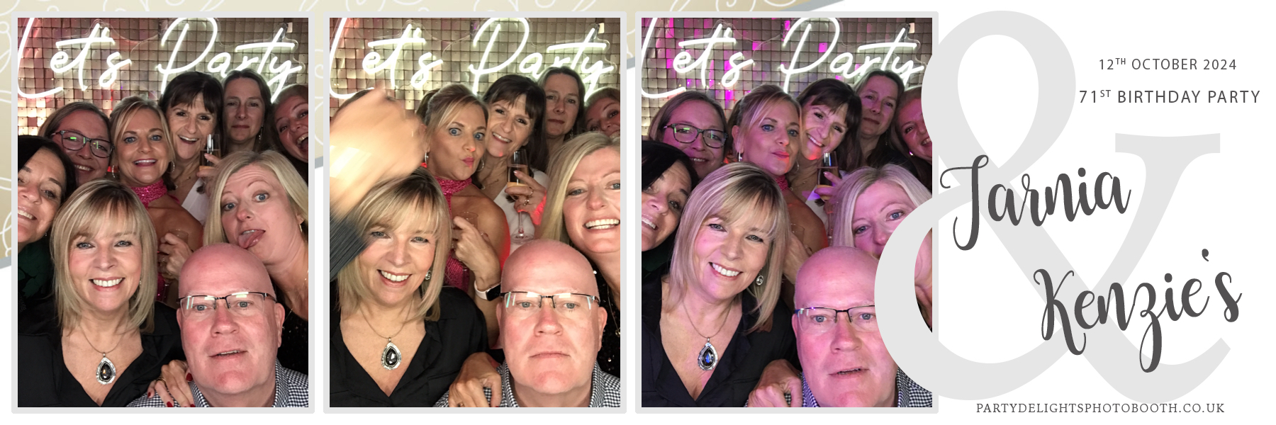 Joint 50th and 21st birthday party | View more photos from the event at gallery.partydelightsphotobooth.co.uk/u/PartyDelightsPhotoBooth/Joint-50th-and-21st-birthday-party