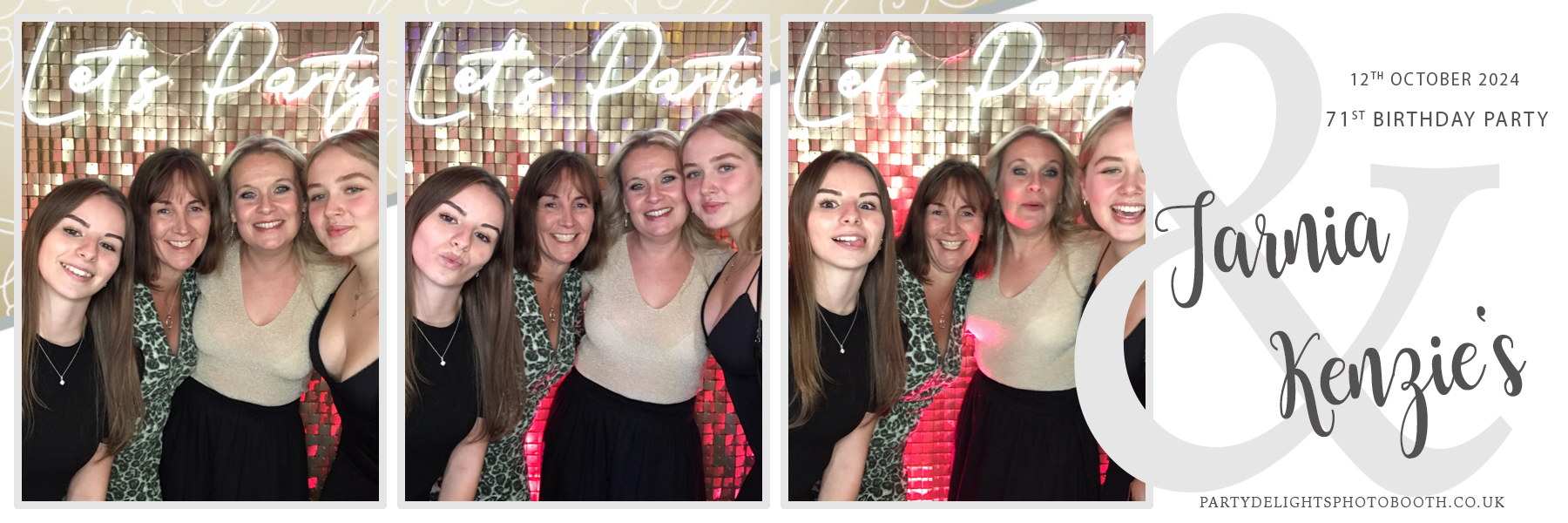 Joint 50th and 21st birthday party | View more photos from the event at gallery.partydelightsphotobooth.co.uk/u/PartyDelightsPhotoBooth/Joint-50th-and-21st-birthday-party