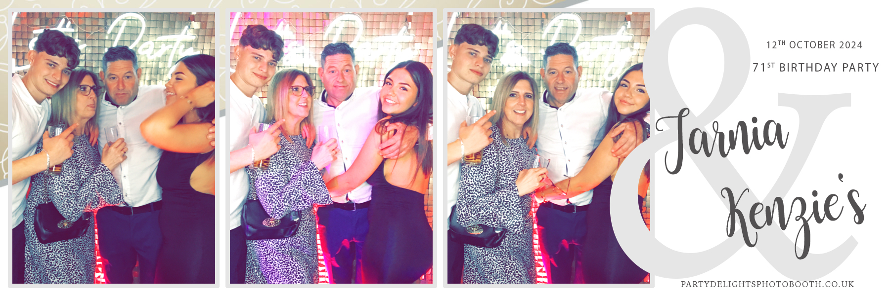Joint 50th and 21st birthday party | View more photos from the event at gallery.partydelightsphotobooth.co.uk/u/PartyDelightsPhotoBooth/Joint-50th-and-21st-birthday-party