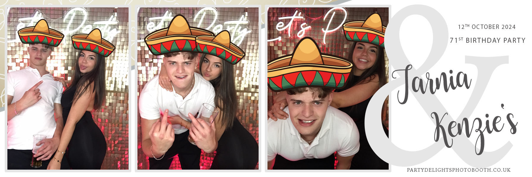 Joint 50th and 21st birthday party | View more photos from the event at gallery.partydelightsphotobooth.co.uk/u/PartyDelightsPhotoBooth/Joint-50th-and-21st-birthday-party