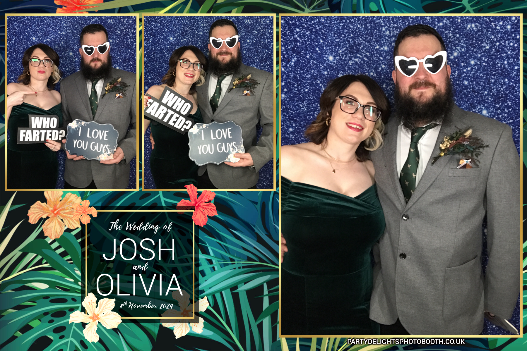 Josh & Olivia's Wedding | View more photos from the event at gallery.partydelightsphotobooth.co.uk/u/PartyDelightsPhotoBooth/Josh-Olivias-Wedding