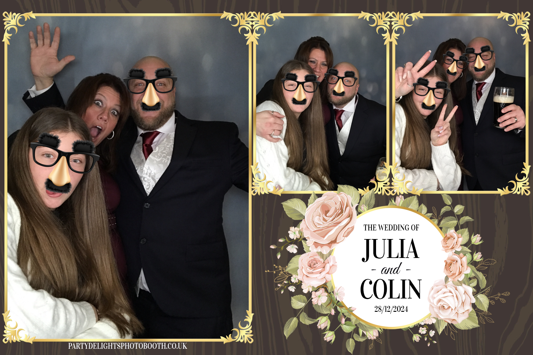 Julia & Colin’s Wedding | View more photos from the event at gallery.partydelightsphotobooth.co.uk/u/PartyDelightsPhotoBooth/Julia-Colin’s-Wedding