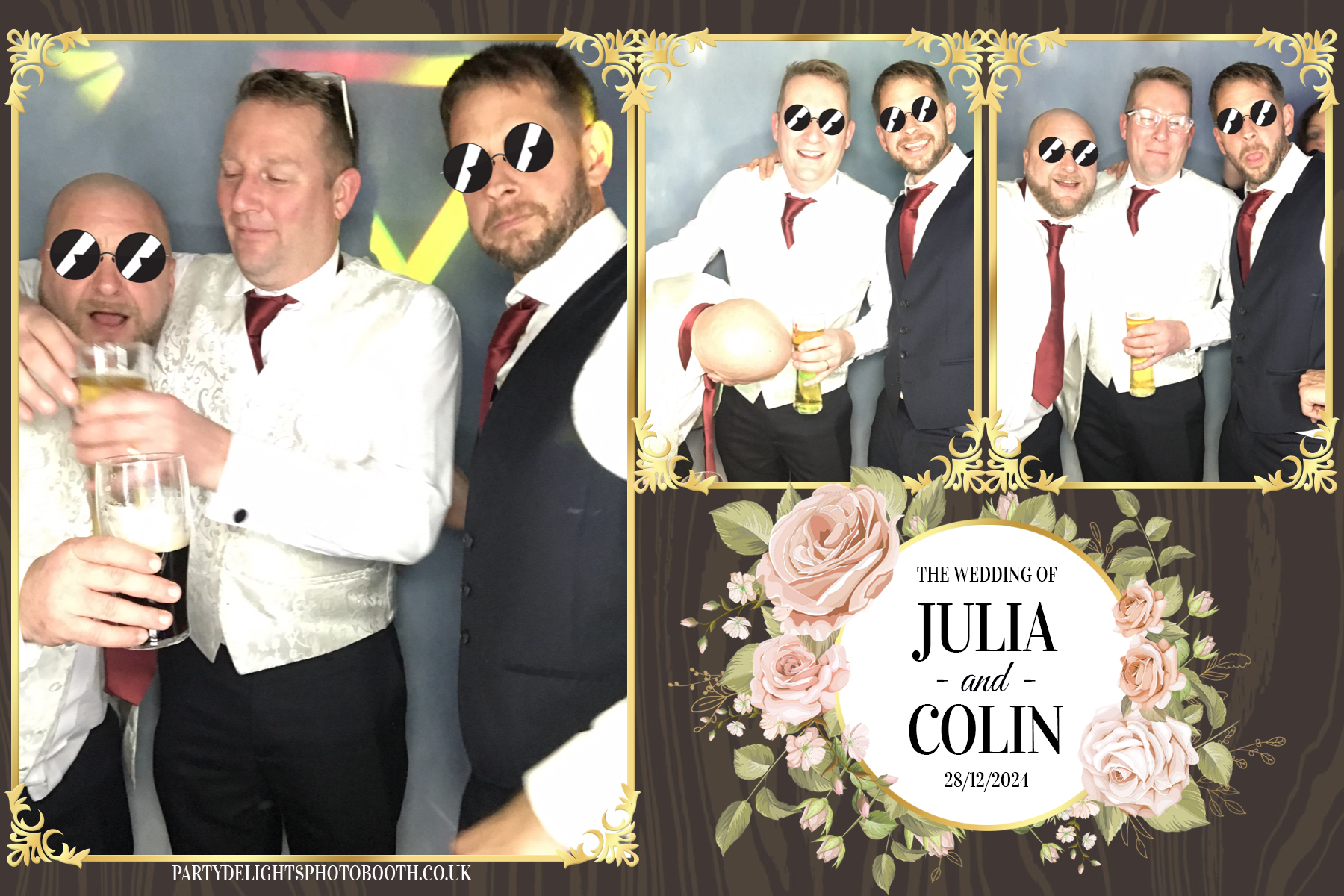 Julia & Colin’s Wedding | View more photos from the event at gallery.partydelightsphotobooth.co.uk/u/PartyDelightsPhotoBooth/Julia-Colin’s-Wedding