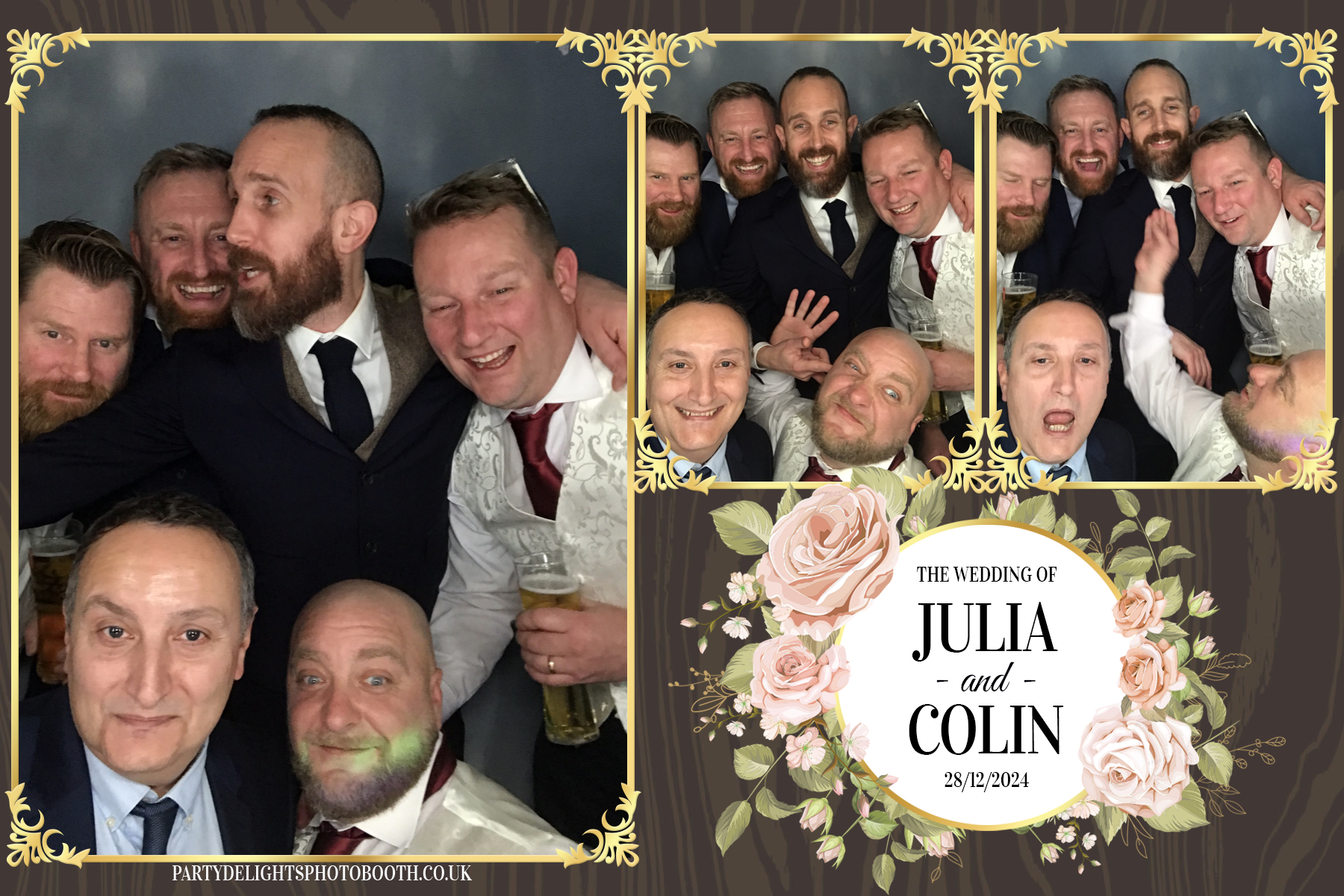 Julia & Colin’s Wedding | View more photos from the event at gallery.partydelightsphotobooth.co.uk/u/PartyDelightsPhotoBooth/Julia-Colin’s-Wedding