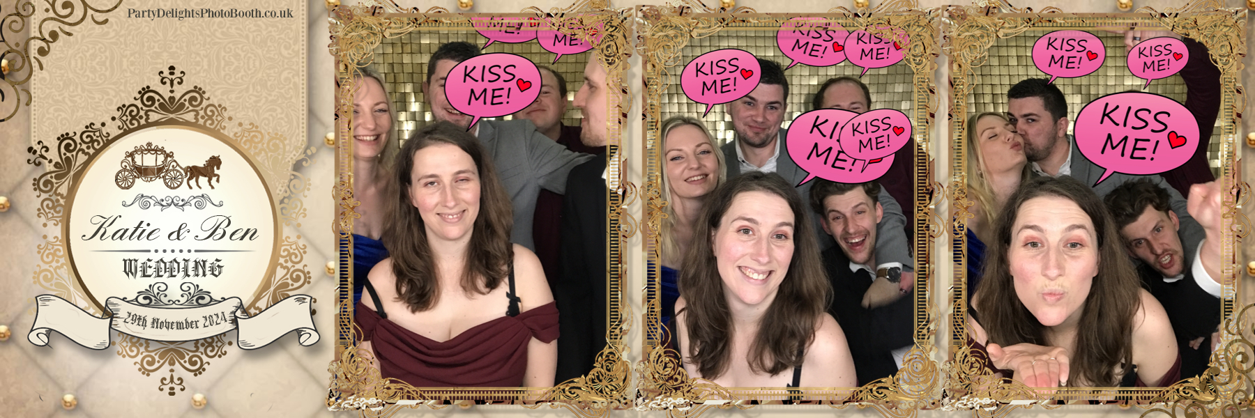 Katie & Ben’s Wedding | View more photos from the event at gallery.partydelightsphotobooth.co.uk/u/PartyDelightsPhotoBooth/Katie-Ben’s-Wedding