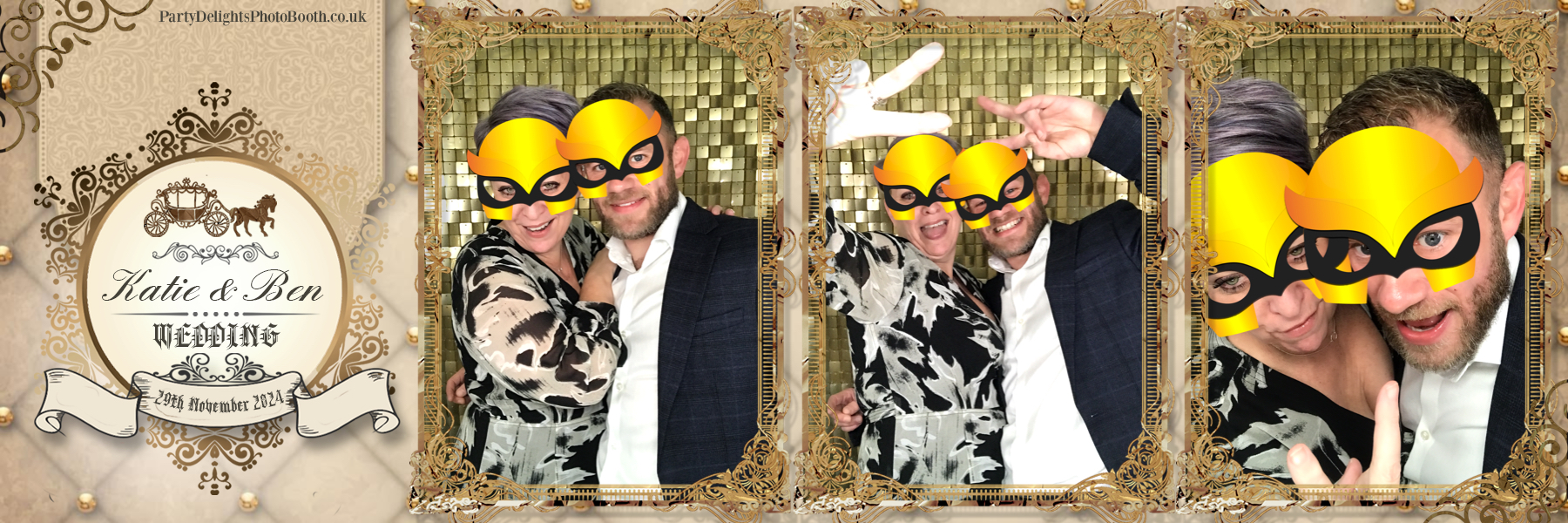 Katie & Ben’s Wedding | View more photos from the event at gallery.partydelightsphotobooth.co.uk/u/PartyDelightsPhotoBooth/Katie-Ben’s-Wedding