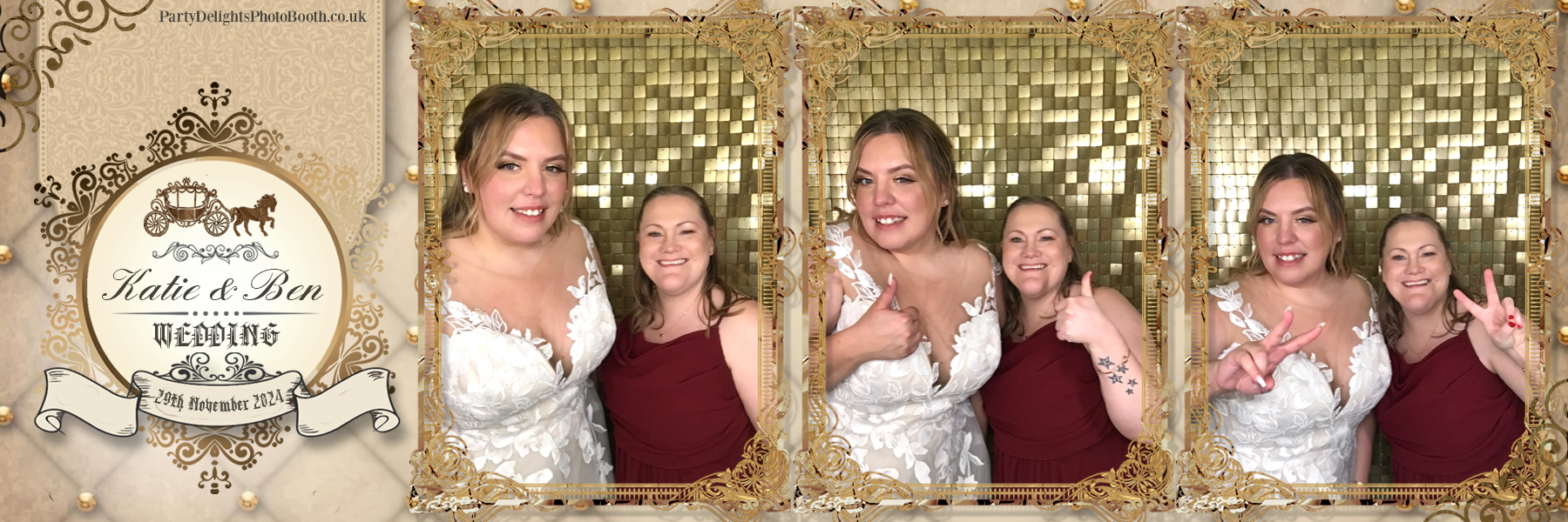 Katie & Ben’s Wedding | View more photos from the event at gallery.partydelightsphotobooth.co.uk/u/PartyDelightsPhotoBooth/Katie-Ben’s-Wedding