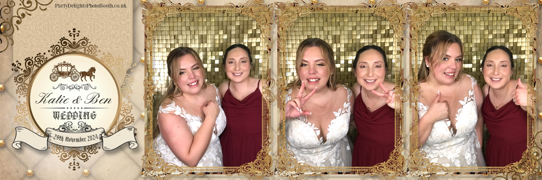 Katie & Ben’s Wedding | View more photos from the event at gallery.partydelightsphotobooth.co.uk/u/PartyDelightsPhotoBooth/Katie-Ben’s-Wedding