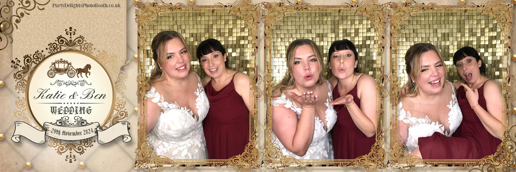 Katie & Ben’s Wedding | View more photos from the event at gallery.partydelightsphotobooth.co.uk/u/PartyDelightsPhotoBooth/Katie-Ben’s-Wedding