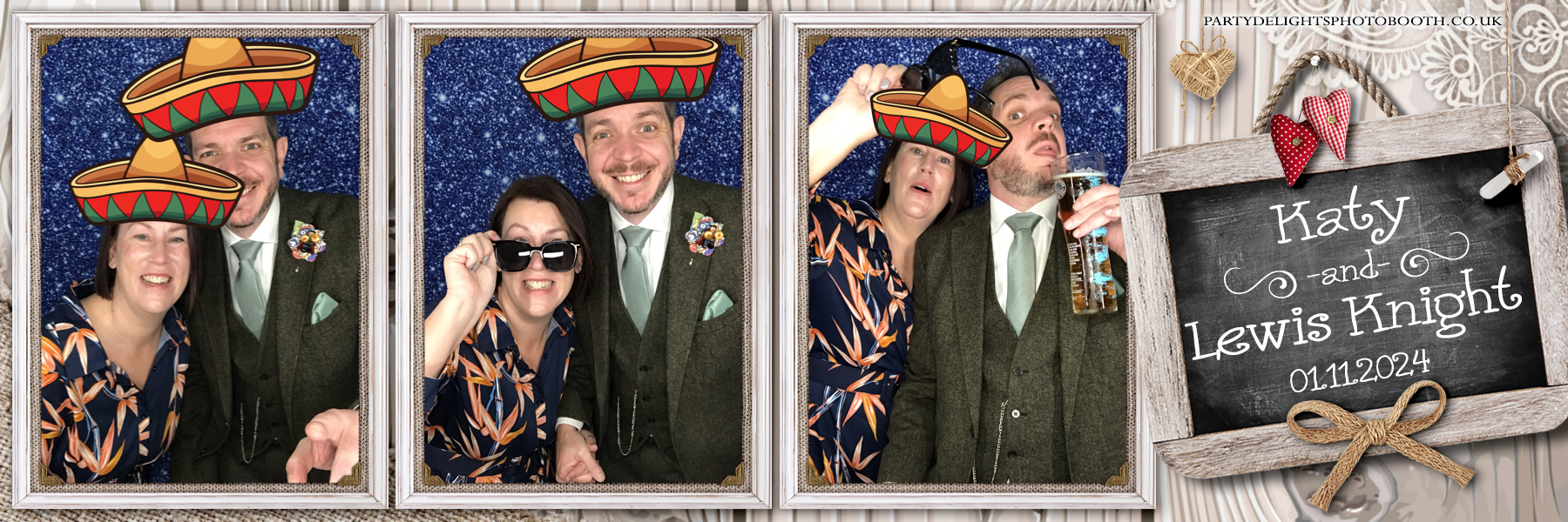 Katy & Lewis Wedding | View more photos from the event at gallery.partydelightsphotobooth.co.uk/u/PartyDelightsPhotoBooth/Katy-Lewis-Wedding
