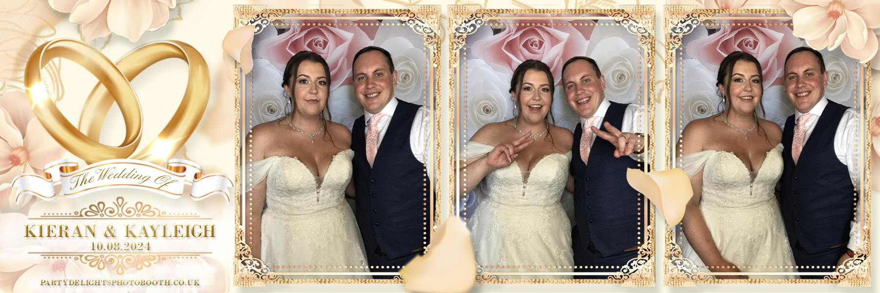 Kieran and Kayleigh's Wedding | View more photos from the event at gallery.partydelightsphotobooth.co.uk/u/PartyDelightsPhotoBooth/Kieran-and-Kayleighs-Wedding