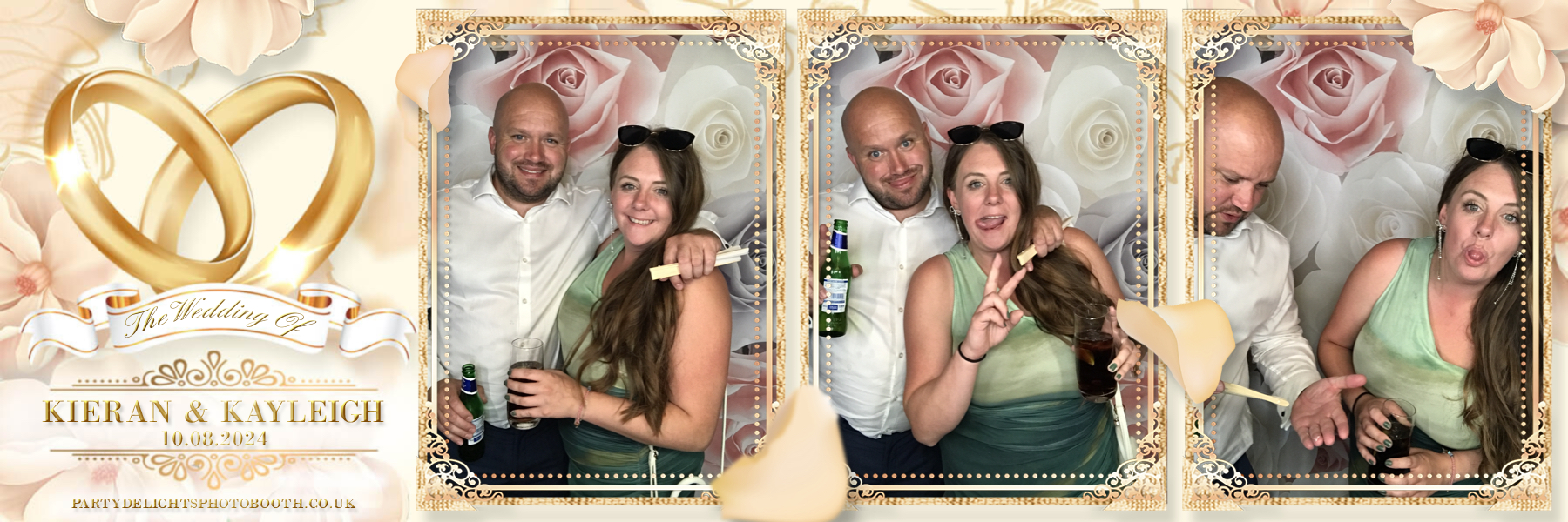 Kieran and Kayleigh's Wedding | View more photos from the event at gallery.partydelightsphotobooth.co.uk/u/PartyDelightsPhotoBooth/Kieran-and-Kayleighs-Wedding