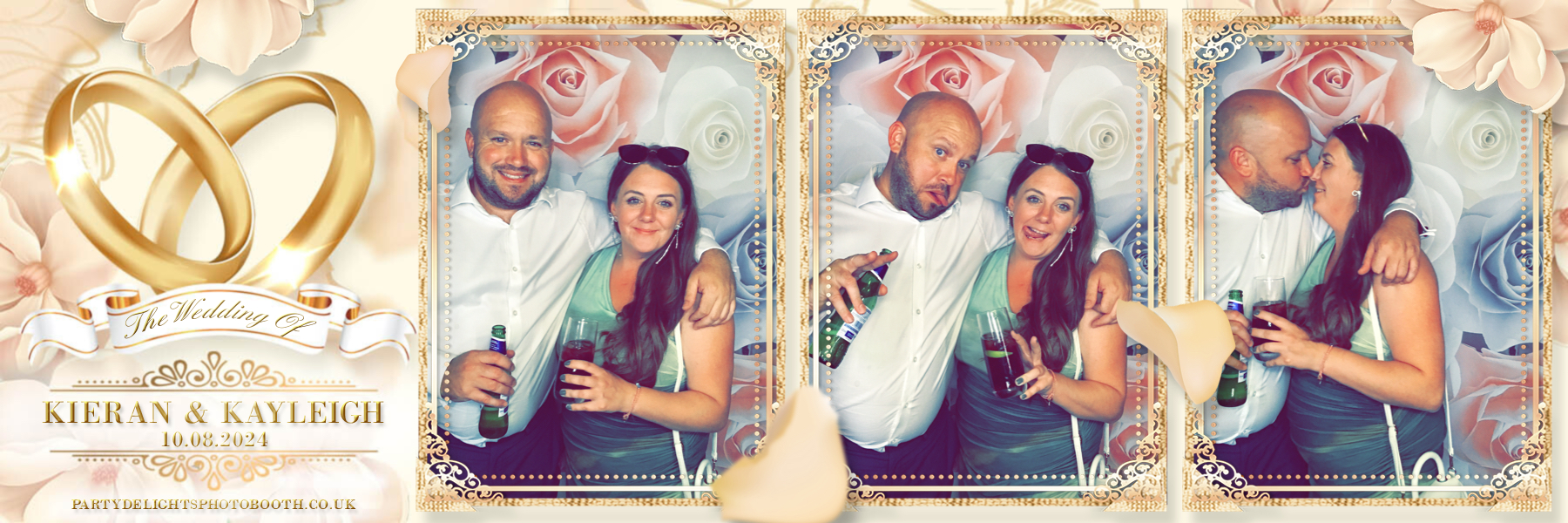 Kieran and Kayleigh's Wedding | View more photos from the event at gallery.partydelightsphotobooth.co.uk/u/PartyDelightsPhotoBooth/Kieran-and-Kayleighs-Wedding