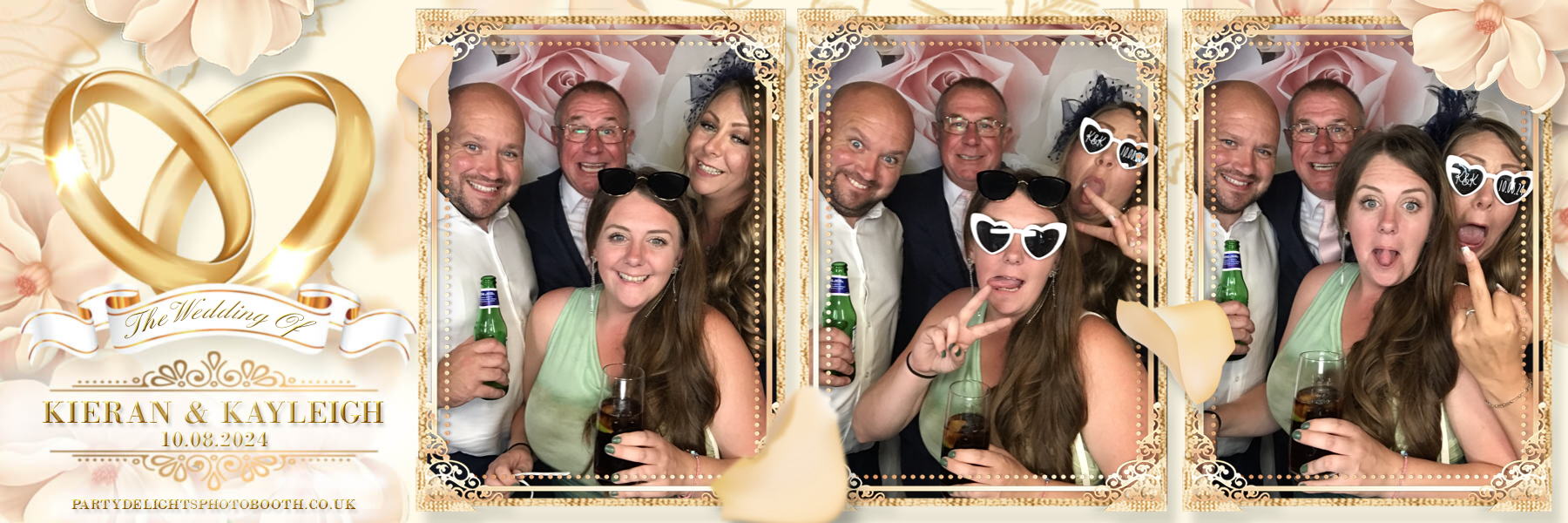 Kieran and Kayleigh's Wedding | View more photos from the event at gallery.partydelightsphotobooth.co.uk/u/PartyDelightsPhotoBooth/Kieran-and-Kayleighs-Wedding