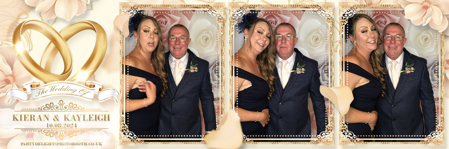 Kieran and Kayleigh's Wedding | View more photos from the event at gallery.partydelightsphotobooth.co.uk/u/PartyDelightsPhotoBooth/Kieran-and-Kayleighs-Wedding