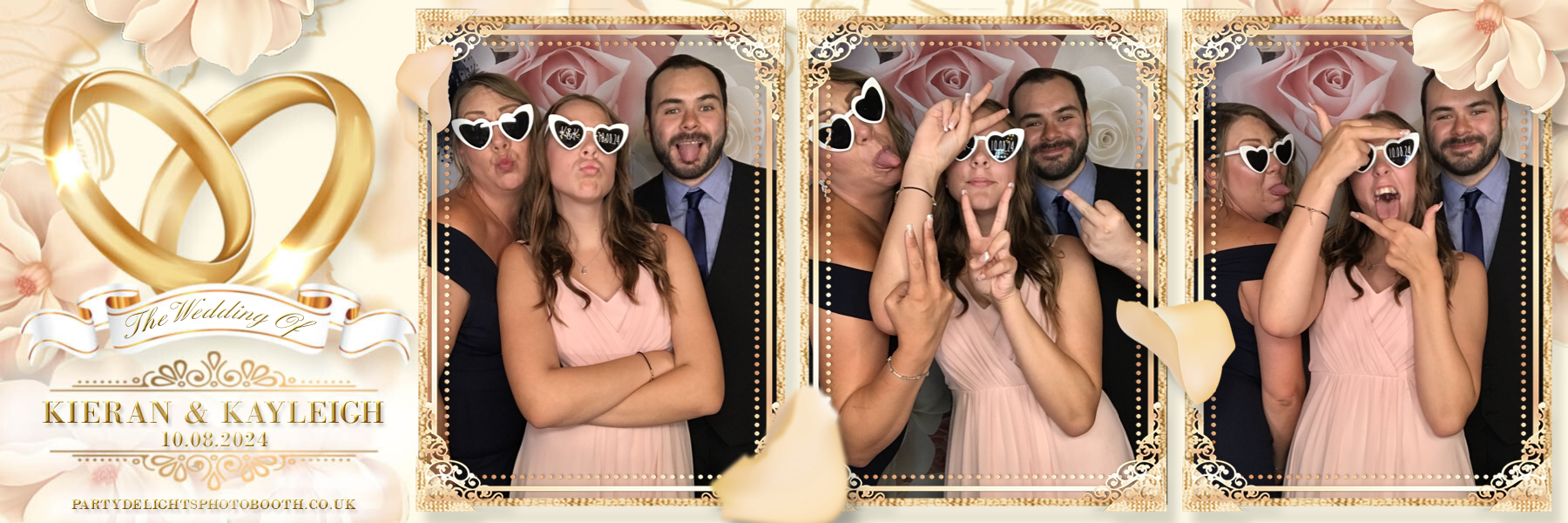 Kieran and Kayleigh's Wedding | View more photos from the event at gallery.partydelightsphotobooth.co.uk/u/PartyDelightsPhotoBooth/Kieran-and-Kayleighs-Wedding