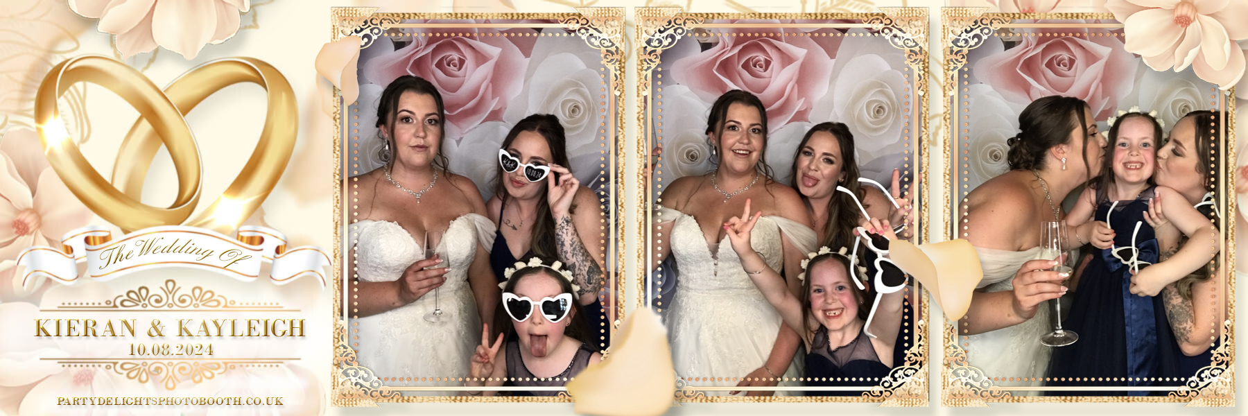 Kieran and Kayleigh's Wedding | View more photos from the event at gallery.partydelightsphotobooth.co.uk/u/PartyDelightsPhotoBooth/Kieran-and-Kayleighs-Wedding