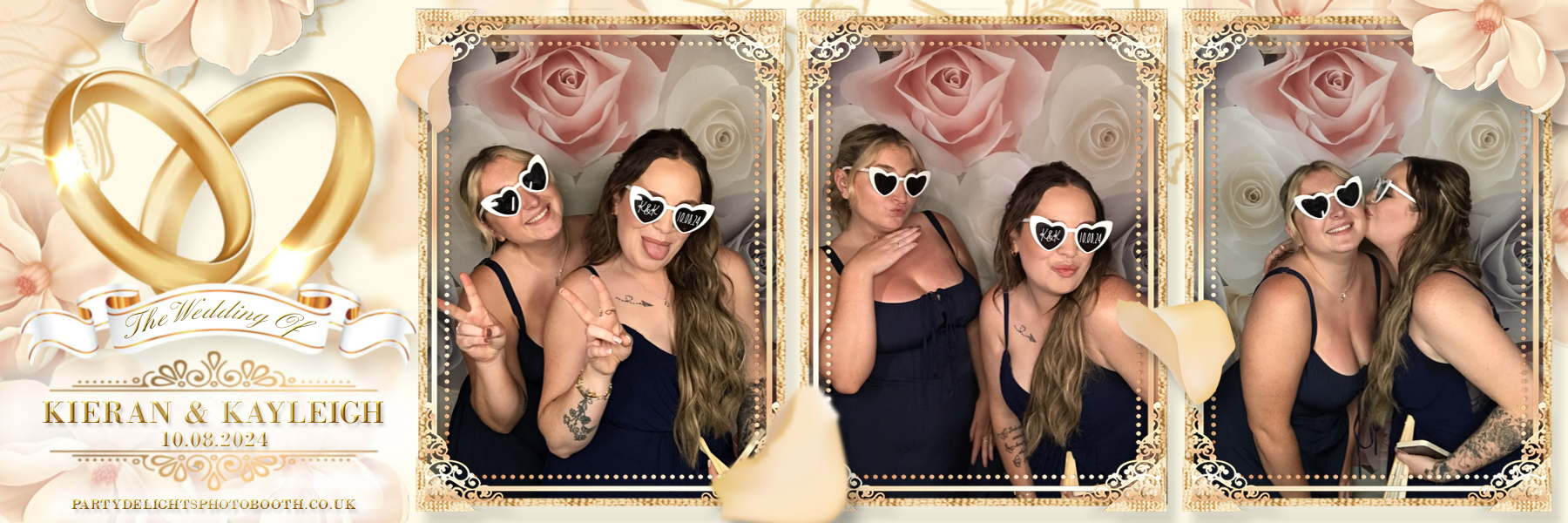 Kieran and Kayleigh's Wedding | View more photos from the event at gallery.partydelightsphotobooth.co.uk/u/PartyDelightsPhotoBooth/Kieran-and-Kayleighs-Wedding