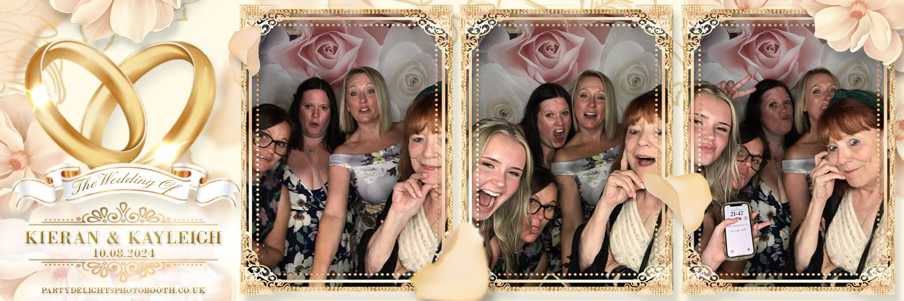 Kieran and Kayleigh's Wedding | View more photos from the event at gallery.partydelightsphotobooth.co.uk/u/PartyDelightsPhotoBooth/Kieran-and-Kayleighs-Wedding