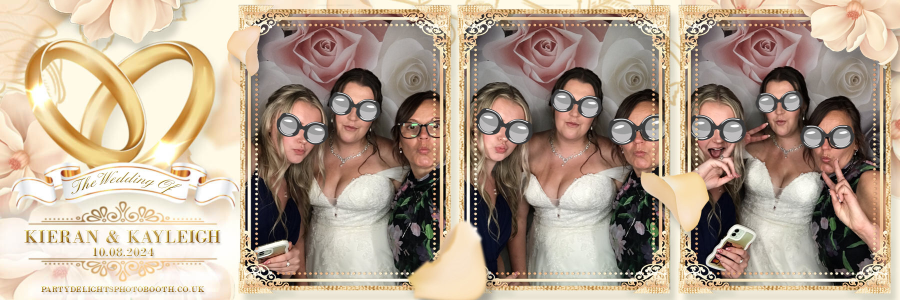 Kieran and Kayleigh's Wedding | View more photos from the event at gallery.partydelightsphotobooth.co.uk/u/PartyDelightsPhotoBooth/Kieran-and-Kayleighs-Wedding