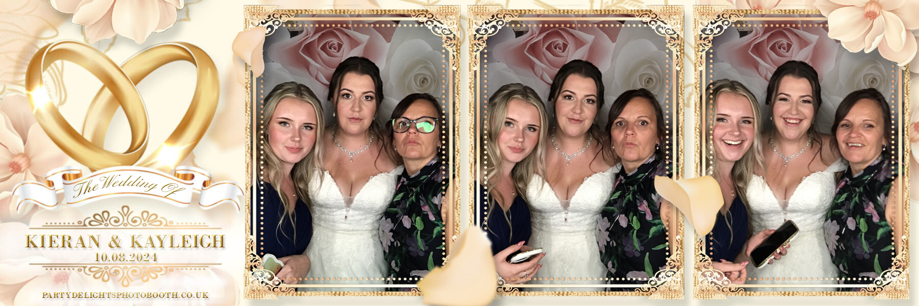 Kieran and Kayleigh's Wedding | View more photos from the event at gallery.partydelightsphotobooth.co.uk/u/PartyDelightsPhotoBooth/Kieran-and-Kayleighs-Wedding