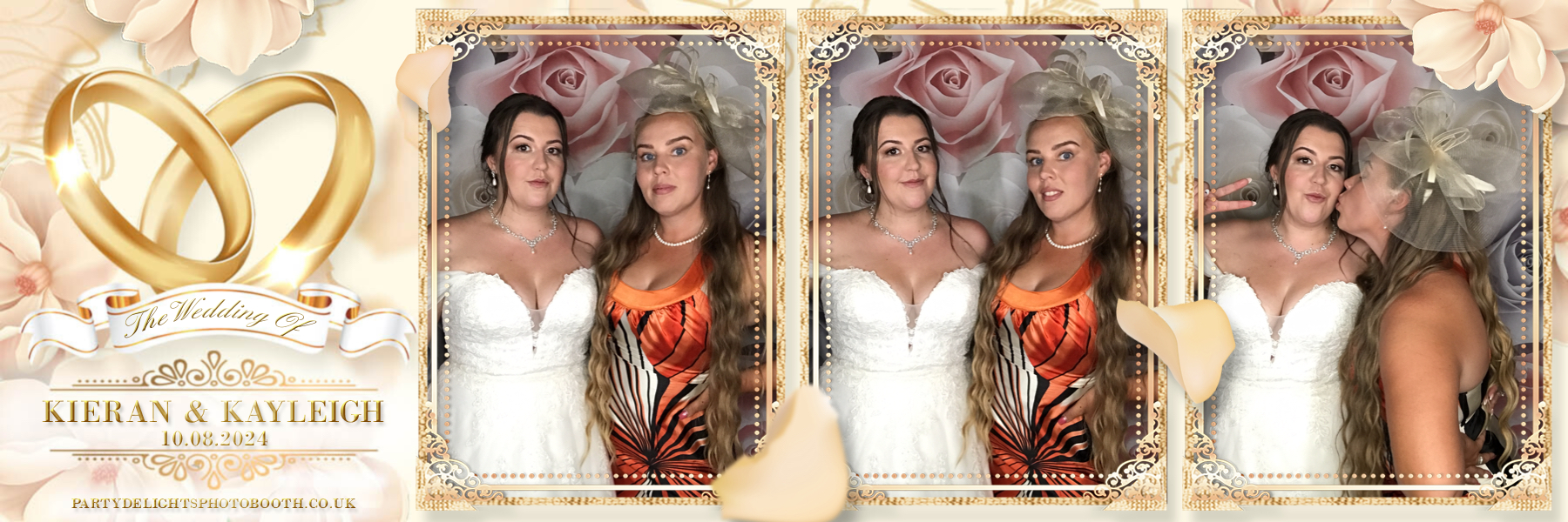 Kieran and Kayleigh's Wedding | View more photos from the event at gallery.partydelightsphotobooth.co.uk/u/PartyDelightsPhotoBooth/Kieran-and-Kayleighs-Wedding