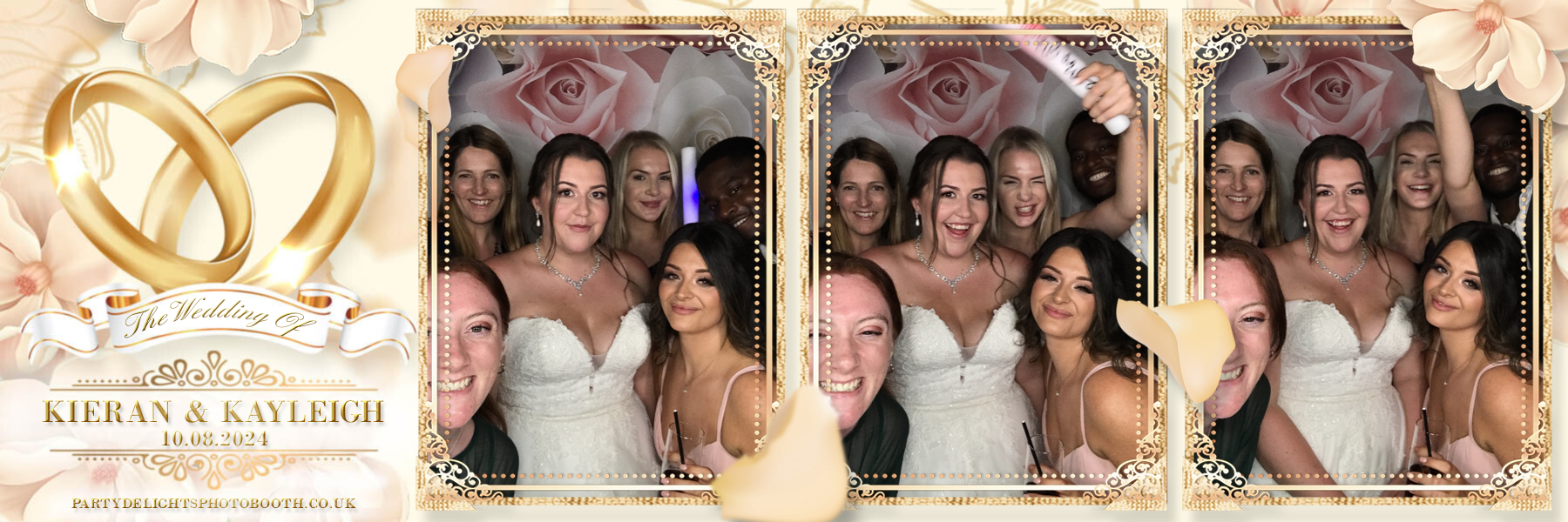Kieran and Kayleigh's Wedding | View more photos from the event at gallery.partydelightsphotobooth.co.uk/u/PartyDelightsPhotoBooth/Kieran-and-Kayleighs-Wedding