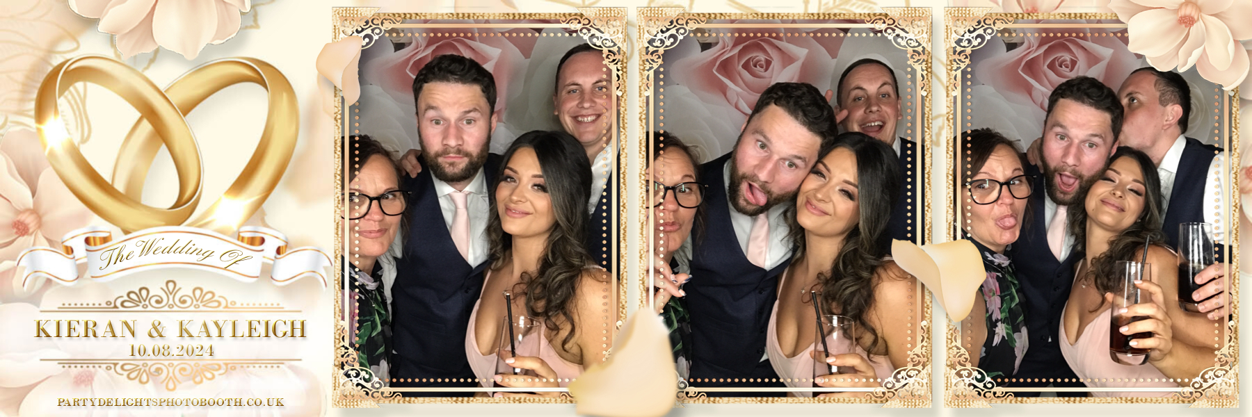 Kieran and Kayleigh's Wedding | View more photos from the event at gallery.partydelightsphotobooth.co.uk/u/PartyDelightsPhotoBooth/Kieran-and-Kayleighs-Wedding