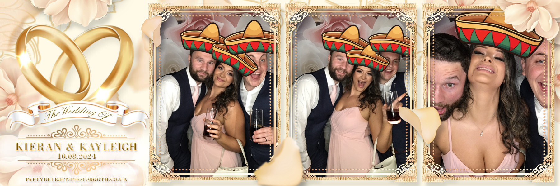 Kieran and Kayleigh's Wedding | View more photos from the event at gallery.partydelightsphotobooth.co.uk/u/PartyDelightsPhotoBooth/Kieran-and-Kayleighs-Wedding