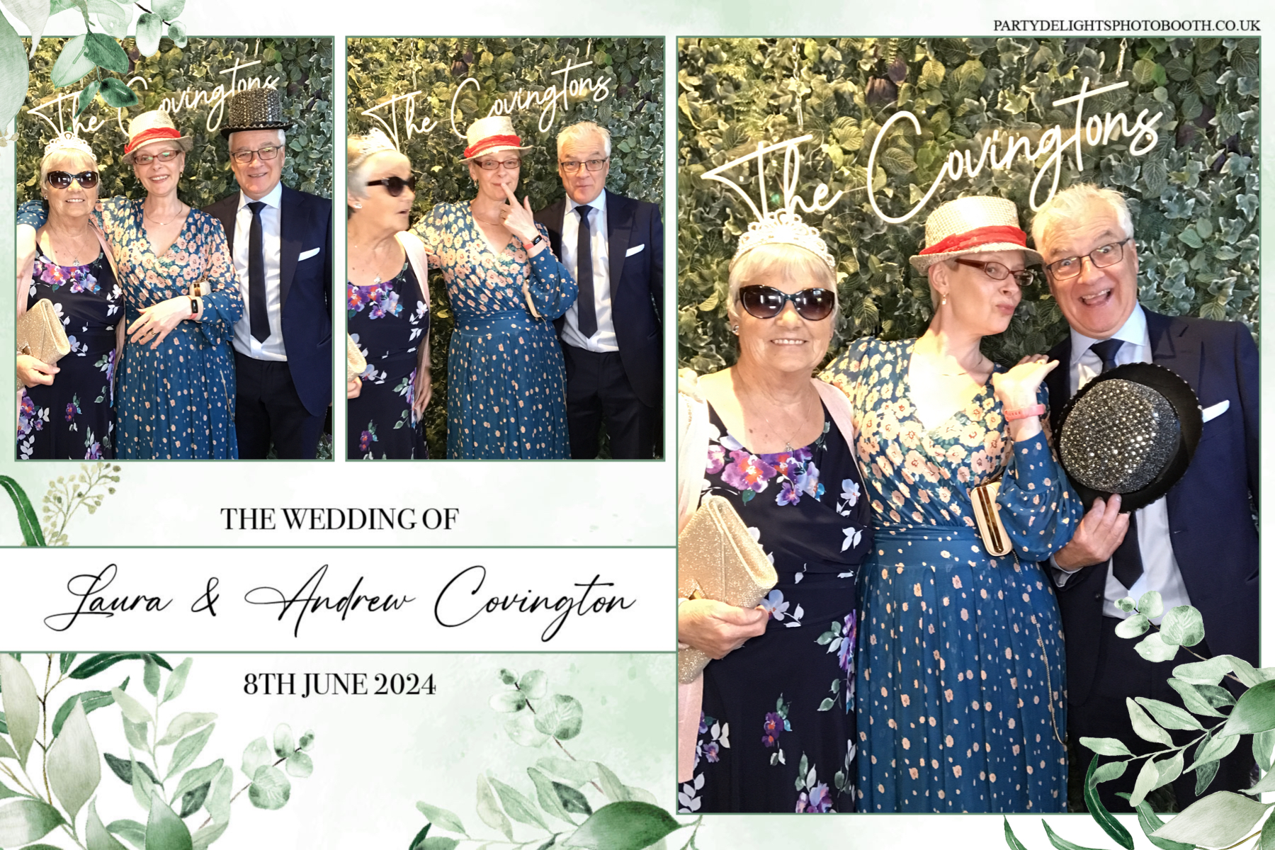 Laura & Andrew’s wedding | View more photos from the event at gallery.partydelightsphotobooth.co.uk/u/PartyDelightsPhotoBooth/Laura-Andrew’s-wedding