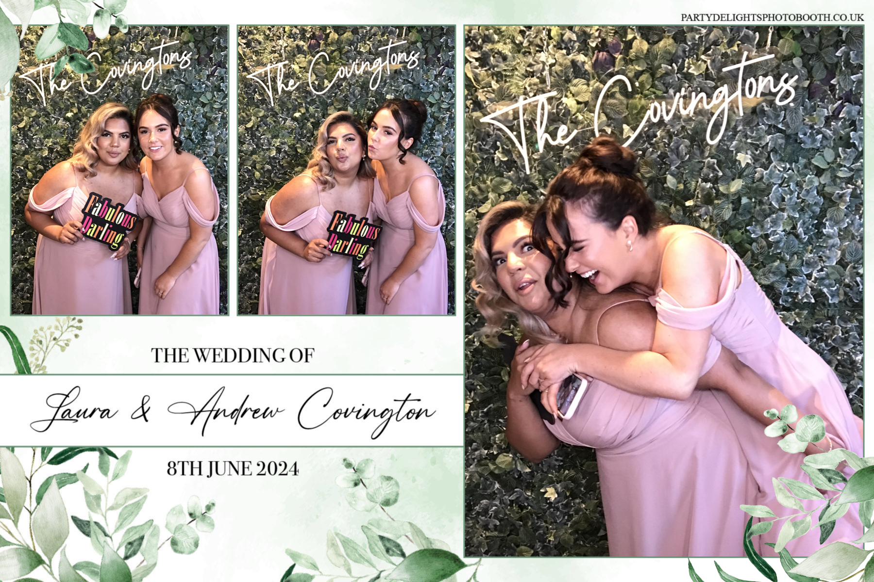 Laura & Andrew’s wedding | View more photos from the event at gallery.partydelightsphotobooth.co.uk/u/PartyDelightsPhotoBooth/Laura-Andrew’s-wedding