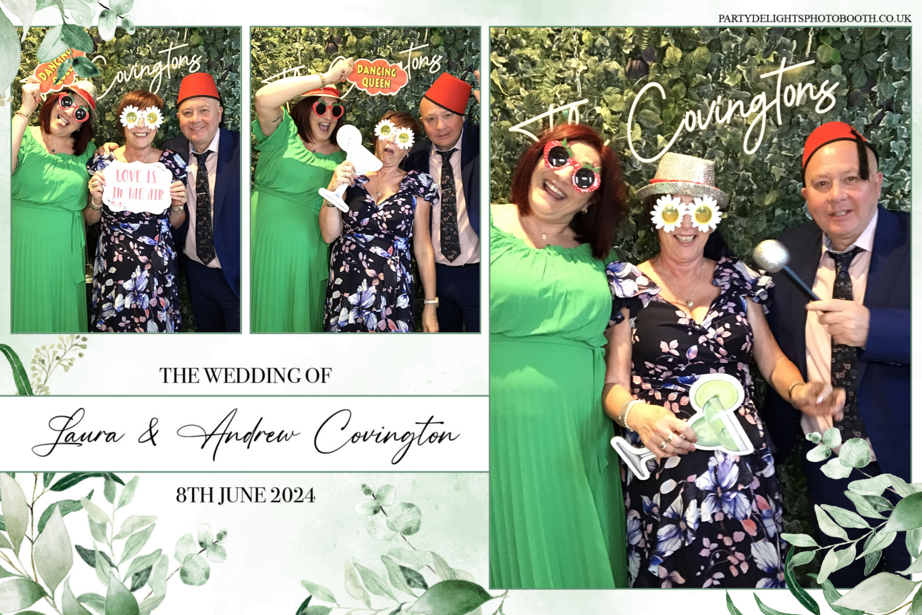 Laura & Andrew’s wedding | View more photos from the event at gallery.partydelightsphotobooth.co.uk/u/PartyDelightsPhotoBooth/Laura-Andrew’s-wedding