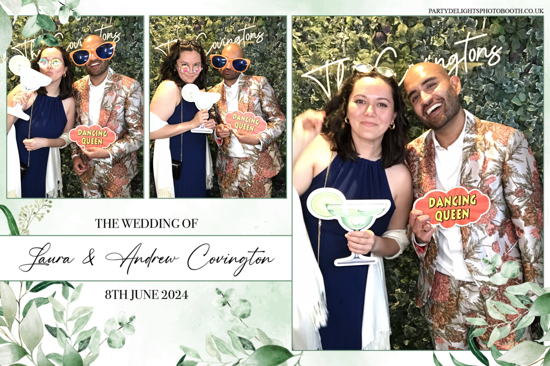 Laura & Andrew’s wedding | View more photos from the event at gallery.partydelightsphotobooth.co.uk/u/PartyDelightsPhotoBooth/Laura-Andrew’s-wedding