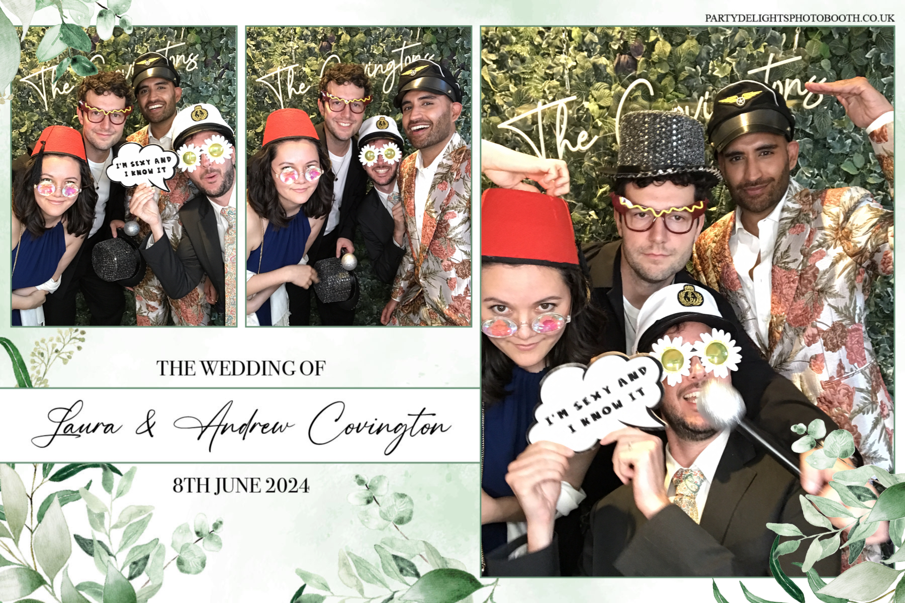 Laura & Andrew’s wedding | View more photos from the event at gallery.partydelightsphotobooth.co.uk/u/PartyDelightsPhotoBooth/Laura-Andrew’s-wedding