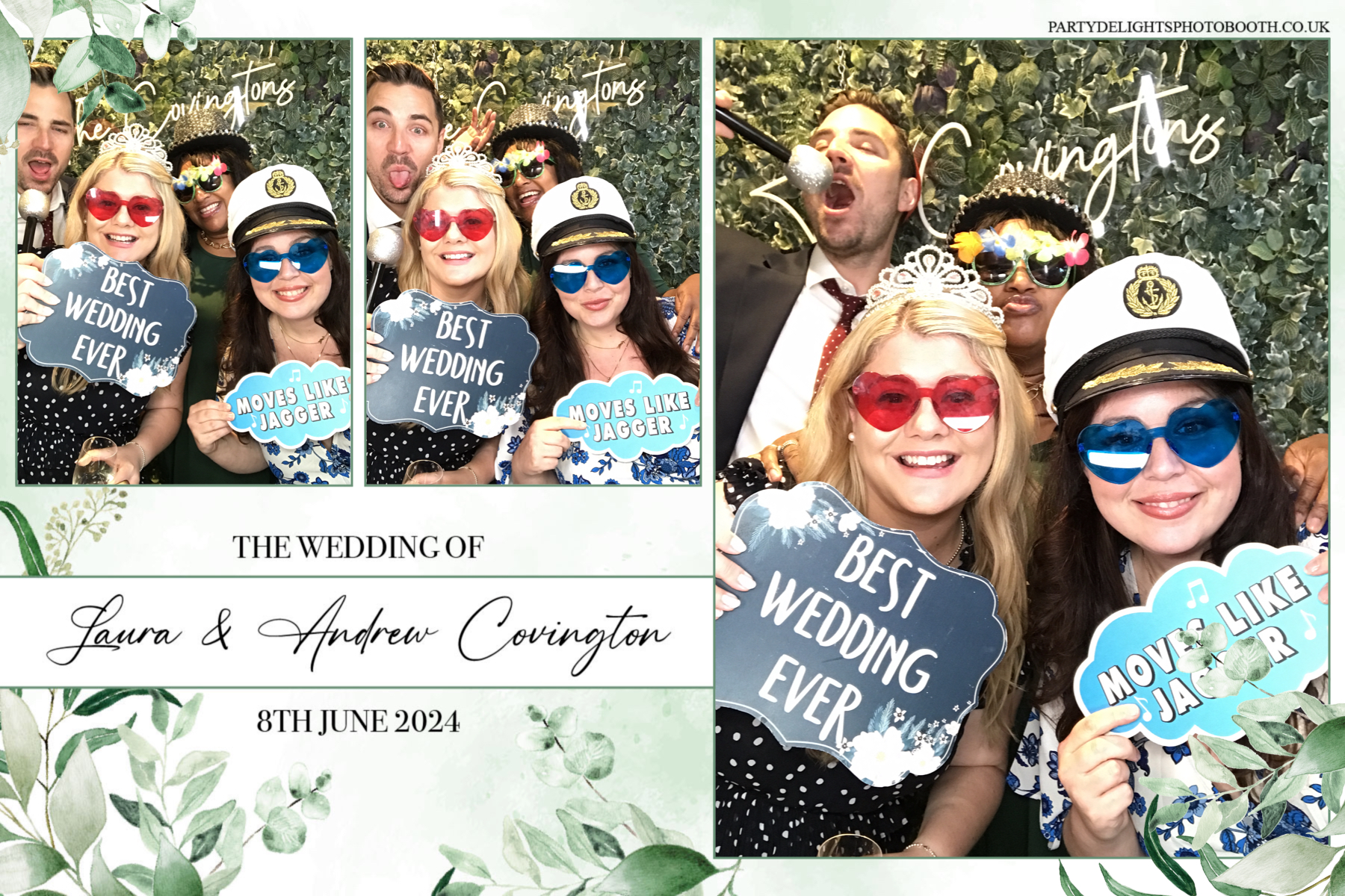 Laura & Andrew’s wedding | View more photos from the event at gallery.partydelightsphotobooth.co.uk/u/PartyDelightsPhotoBooth/Laura-Andrew’s-wedding
