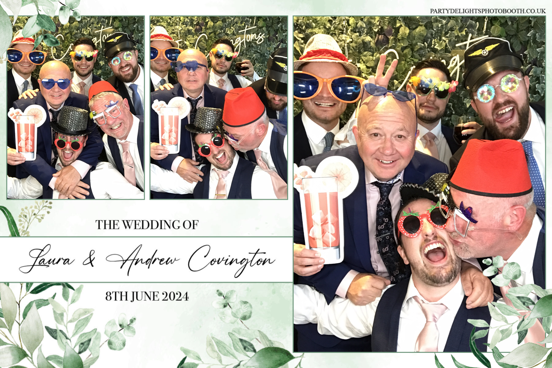 Laura & Andrew’s wedding | View more photos from the event at gallery.partydelightsphotobooth.co.uk/u/PartyDelightsPhotoBooth/Laura-Andrew’s-wedding