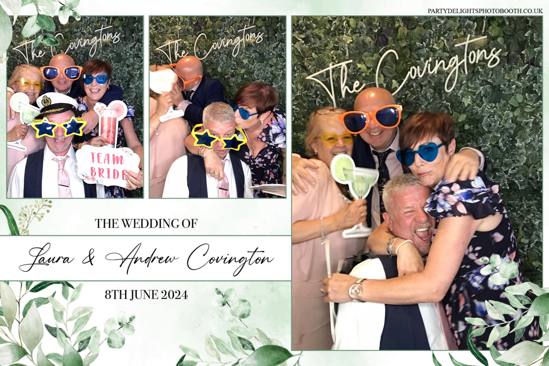 Laura & Andrew’s wedding | View more photos from the event at gallery.partydelightsphotobooth.co.uk/u/PartyDelightsPhotoBooth/Laura-Andrew’s-wedding