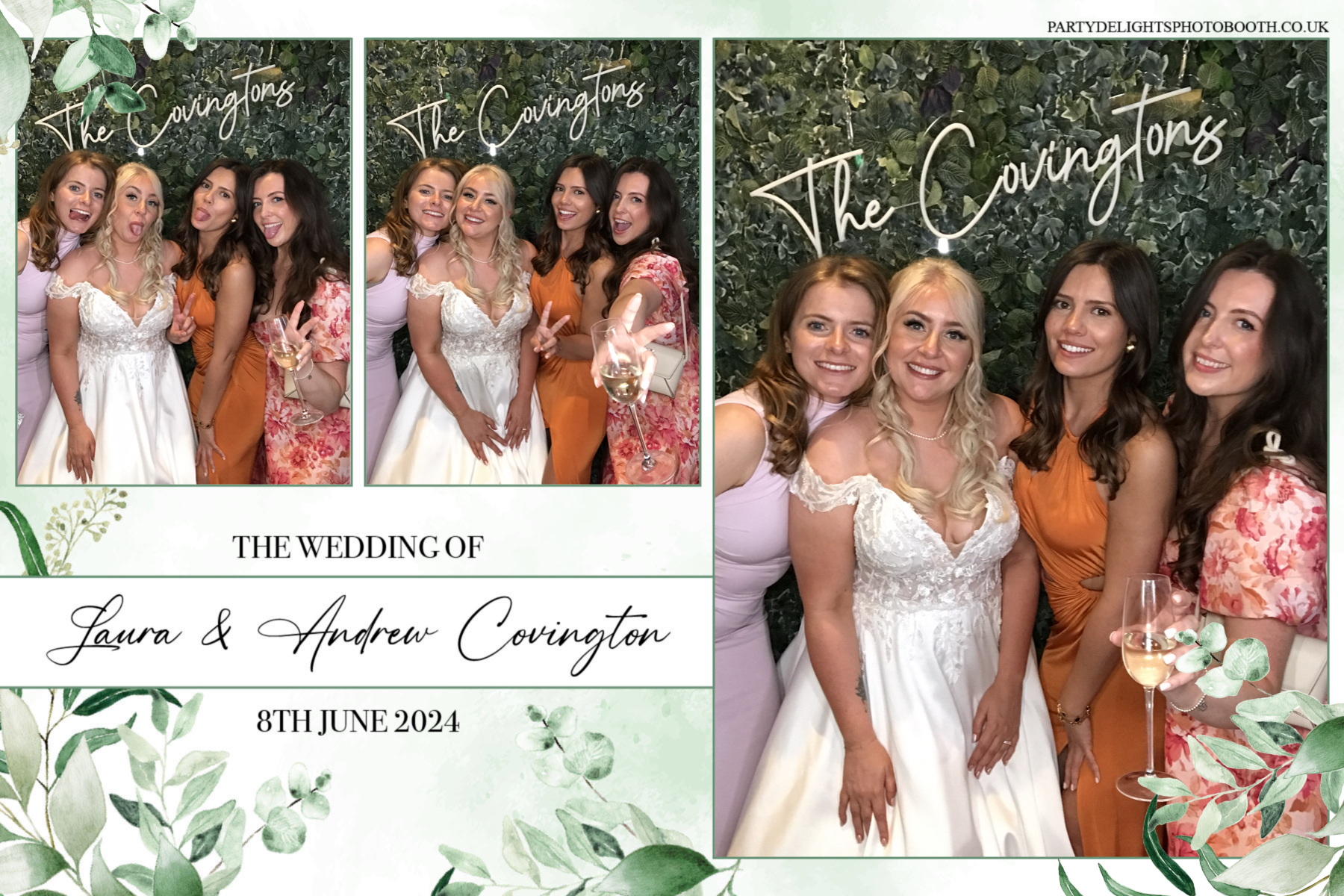 Laura & Andrew’s wedding | View more photos from the event at gallery.partydelightsphotobooth.co.uk/u/PartyDelightsPhotoBooth/Laura-Andrew’s-wedding